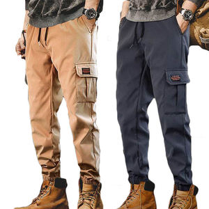 Pantalon Cargo Streetwear Homme – Nouvelle Collection Été Décontracté, Coupe Ample, Grande Taille, Style Harlem Multi-Poches, Salopette Baggy pour Hommes - Product Image 1