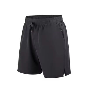 Shorts d'entraînement de jogging décontracté à motif solide pour homme, nouvelle collection d'entraînement avec poche - Product Image 1