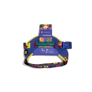 สายรัดอกสัตว์เลี้ยง Farm Rio Samba Flyharness แบบมีหูจับ ดีไซน์เรียบหรู สามารถปรับแต่งได้ มีขนาดเล็ก กลาง ใหญ่ XL XS ผลิตจากโพลีเอสเตอร์เนื้อแน่น - Product Image 5
