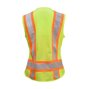 เสื้อกั๊กนิรภัยสะท้อนแสงสำหรับคนงานก่อสร้างขนาด & สีพิเศษ - Product Image 6
