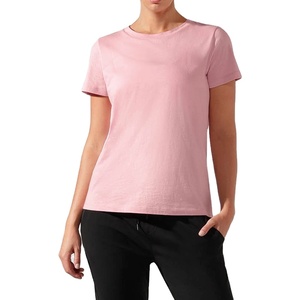 Gimnasio Fitness Workout Activewear Mujeres Camisetas Cuello redondo Super Elástico Deportes Camiseta Loose Fit Quick Dry Yoga Tops - Product Image 4