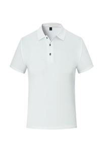 Polo OEM ODM para hombre 230 GSM algodón piqué tela textura rica cuello inteligente perfecto para ropa de trabajo uniforme logotipo personalizado de fábrica - Product Image 4