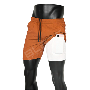 Short d'été 2 en 1 pour femmes avec poches Pantalon court de course pour femmes Pantalon de motard pour femmes - Product Image 1