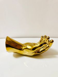 Sculpture décorative de table en aluminium plaqué or personnalisée en gros Décoration intérieure moderne de haute qualité - Product Image 5