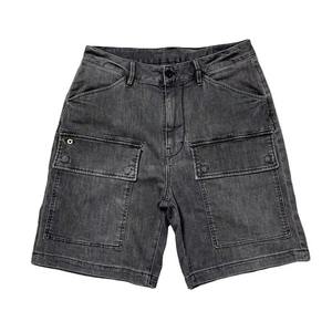 Oem-Short chic en denim déchiré pour homme, style urbain, décontracté, moyen, extensible, pour l'été - Product Image 1