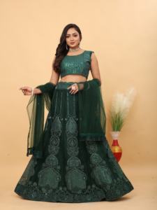 Fête porter belle dernière collection Lehenga - Product Image 2