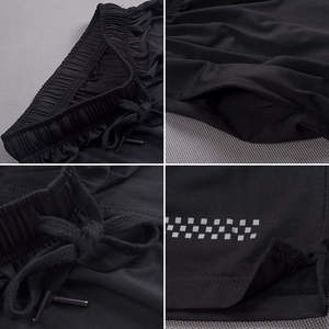 Pantalones cortos deportivos informales de secado rápido para hombre, pantalones cortos reflectantes para correr o entrenar en el gimnasio con bolsillos - Product Image 2