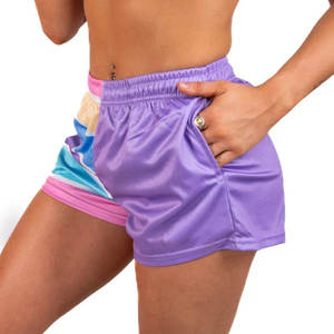 Shorts de football unisexes personnalisés par sublimation avec poche zippée, shorts de rugby - Product Image 2