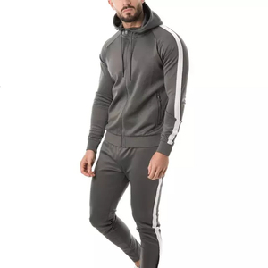 Chándal colorido para hombre, conjunto con tu propio diseño de logotipo, ropa Unisex, chándales cálidos para hombre, pantalones de chándal, ropa para correr, cordón elástico - Product Image 3