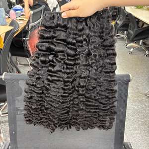 Extensions de cheveux vierges bruts 100 % naturels du Cambodge, non-Remy, à double trame, lisses, toutes couleurs disponibles, vente en gros - Product Image 4