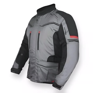 เสื้อแจ็กเก็ตมอเตอร์ไซด์ทัวร์ปั่นจักรยานกันน้ำระบายอากาศได้ดีไซส์ใหญ่พิเศษสิ่งทอเสื้อกีฬากันลม - Product Image 2