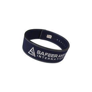 Cinturón de palanca de levantamiento de pesas profesional con hebilla de Metal fuerte para gimnasio Fitness logotipo personalizado cinturón de palanca de levantamiento de pesas - Product Image 3