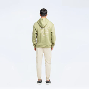 Venta al por mayor 100% algodón hombres pulóver con capucha Super suave polar invierno gimnasio ropa peso pesado diseño térmico bordado Digital - Product Image 4