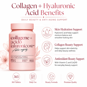 <span class=keywords><strong>Comprimés</strong></span> de collagène et d'acide hyaluronique en marque privée OEM ODM, complément beauté hydratant <span class=keywords><strong>anti</strong></span>-âge pour la peau, 365 unités - Product Image 2
