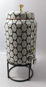 High-Demand with Lid 100% Copper <b>Water</b> Pot Copper Storage tank with Stand and Customized - Product Image 4