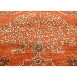Alfombra de Lana Kasbah con Diseño Floral, Tejida a Mano, Estilo Clásico, Rectangular 9x12, para Sala de Estar o Pasillo, Tac-966(Md) - Product Image 3