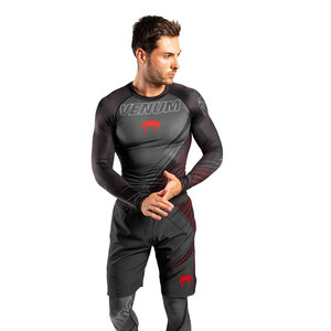 Ensemble d'entraînement MMA BJJ Rash Guard personnalisé Shorts Compression Fit No Gi Uniforme de gym Stretch Séchage rapide Respirant - Product Image 6