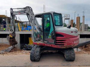 Excavatrice sur chenilles Takeuchi TB290 d'occasion de haute qualité, en bon état, avec moteur Yanmar et composants principaux, à vendre - Product Image 3