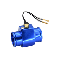 Capteur de température d'eau en aluminium bleu 26MM-40MM à prix d'usine pour jauge de radiateur de voiture et camion