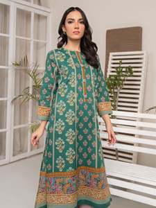 Vestido paquistaní cosido con todos los tamaños disponibles personalizado OEM % Pure Lawn moda mujer verano Casual y ropa de fiesta - Product Image 3