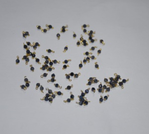 Natural Semiprecious tanzanite Bead Faceted single <b>Wire</b> Wrapped Beads Gemstone Dangle Beads for Women Girls Jewelry Making - Product Image 2