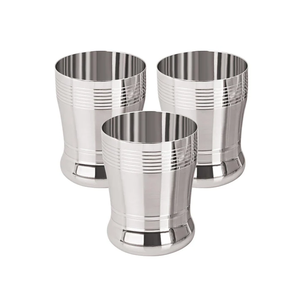 100% mejor calidad de acero inoxidable agua Moscú mula vidrio hecho a mano restaurante agua servicio uso precio barato - Product Image 6