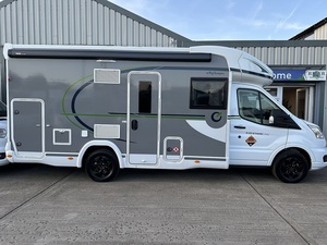 Chausson Arctic Pack Motorhome S697 Gray White Sport Line RV with Bed Bathroom <b>Kitchen</b> and Air Conditioning for Camping - Product Image 5