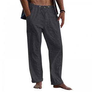 Pantalon de survêtement pour hommes à cordon à la mode qualité supérieure nouvelle tendance décontracté hommes coupe ample Yoga course pantalons de sport - Product Image 2