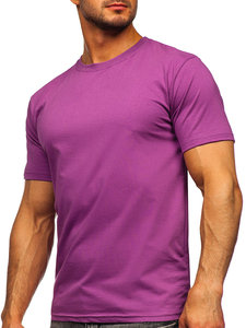 T-shirt pour homme en coton de haute qualité, imprimé sur mesure, couleur unie, col rond, respirant, séchage rapide, écologique - Product Image 2