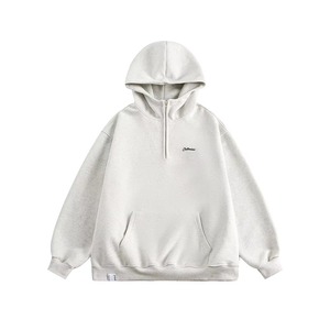 Sudadera con capucha estampada de algodón pesado Fabricantes Hombro caído Tela de rizo Estampado abstracto Sudadera informal para todas las estaciones Lavado con ácido - Product Image 1