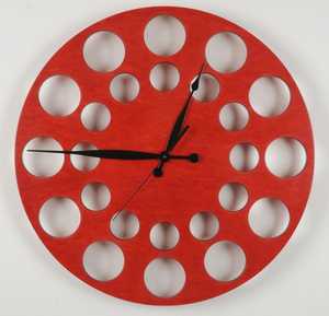 Best Quality <b>Large</b> Solid Wood Wall <b>Clock</b> Modern Single Face Quartz Display Needle Type for Living Room Decoration Supplied - Product Image 3