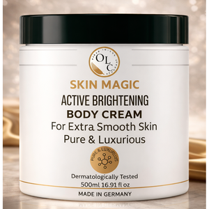Crema Corporal Aclarante Skin Magic 500ml con Vitamina C y Ácido Tranexámico, Reduce las Imperfecciones y el Tono Desigual de la Piel - Product Image 5