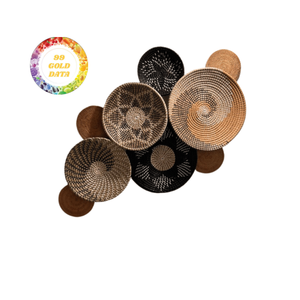 ขายหญ้าทะเลแขวนผนังวัสดุที่เป็นมิตรกับสิ่งแวดล้อม-การตกแต่งภายในจากเวียดนามด้วยข้อมูลทองคำ99 - Product Image 1