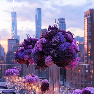 26-inch Màu tím hoa bóng centerpieces bán buôn đám cưới Ngày Valentine Tạ Ơn năm mới Trung Quốc năm mới đóng hộp - Product Image 6