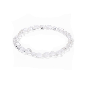 Pulsera de cuentas de piedras preciosas en forma de caída-Pulsera DE BODA cristiana de moda-Uso diario Longitud ajustable Unisex - Product Image 4