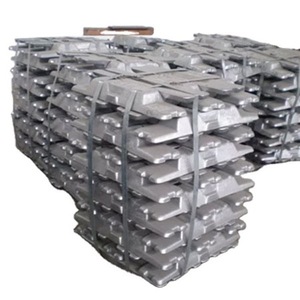Lingote de aluminio A7, lingote de aluminio 99.7%, 99.8%, 99.9%, precio del lingote de aluminio ADC 12 - Product Image 1