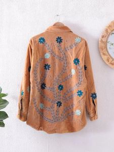 เสื้อแจ็คเก็ตปักมือลายซูซานีสุดฮิตปี 2025 แฟชั่นใหม่ล่าสุดสำหรับผู้หญิง ผู้จัดจำหน่ายเสื้อผ้าสไตล์โบฮีเมียนเก๋ไก๋ แจ็คเก็ตซูซานีคุณภาพดีที่สุด - Product Image 4