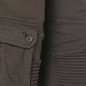 Nueva última moda 2025 Oem personalizado 100% algodón Cargo pantalones Streetwear Cargo pantalones Color blanco alta calidad Cargo Pantalones - Product Image 5