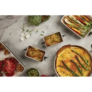 VINGA Monte Baking Dish <b>with</b> <b>Lid</b> Custom Merchandising Piatto for Displaying & Storing Your Desserts & Pastries - Product Image 2