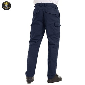 กางเกงคาร์โก้ผู้ชายคุณภาพสูง ปี 2025 สีพื้น ระบายอากาศได้ดี ทรงปกติ เอวยืดหยุ่น สไตล์ลำลอง ใส่เที่ยวข้างนอก - Product Image 3