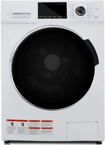 Lave-linge et sèche-linge combinés de qualité supérieure, 24 pouces, 2,7 pieds cubes Lave-linge et sèche-linge combinés sans conduit avec verrouillage enfant - Product Image 4