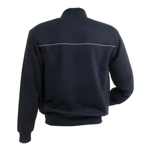 Felpa Riflettente con Zip Personalizzata per Uomo, per Merchandising Promozionale - Product Image 3