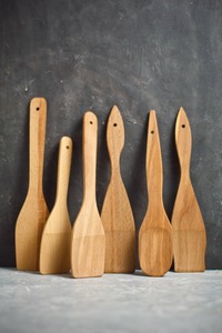 Juego de Cubiertos de Diseño Exclusivo, Producto de Alta Gama, Juego de Utensilios de Cocina de Madera, Cuchara Hecha a Mano en India - Product Image 2