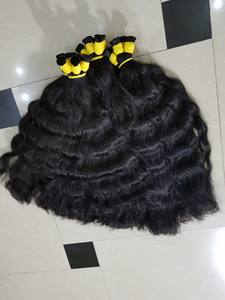 Venta al por mayor 100% Virgen Natural crudo vietnamita Remy Hair Bundles 100% Natural ondulado y rizado extensiones de cabello humano - Product Image 6