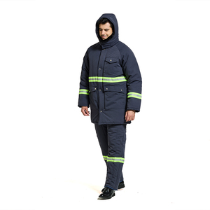 Cold Storage suit Polyfil quilting polyester cotton <b>Jacket</b> and trouser for Freezing unit <b>workers</b> Uniform - Product Image 1