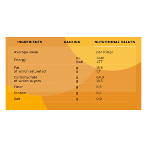 Ciambelline Ilaria Emilian, Galletas Anulares Integrales Dulces Bajas en Grasa de la Marca Italiana Cabrioni, Ricas en Fibra, Tradicionales - Product Image 4