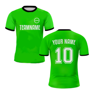 Uniforme de fútbol de talla grande hecho en Pakistán para adultos con impresión de logotipo personalizado Camiseta de fútbol de corte automatizado Ropa de fútbol superior - Product Image 4