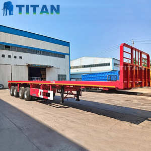 <span class=keywords><strong>Remorque</strong></span> plateau lourd à 4 essieux de 40 pieds pour conteneurs, fabriquée sur mesure par TITAN Factory, à vendre à <span class=keywords><strong>Tema</strong></span>, Ghana - Product Image 3