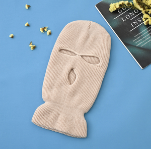 Wholesale Distinctive Design Winter Outdoor Balaclava Custom Full <b>Face</b> Covered Style Distressed Balaclava Hat DDP Shipping - Product Image 1