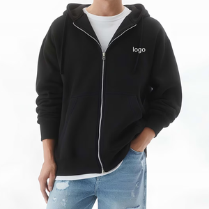 Sweat-shirts à capuche d'hiver de haute qualité OEM, 100% coton, 320g, broderie, impression numérique, service OEM - Product Image 3